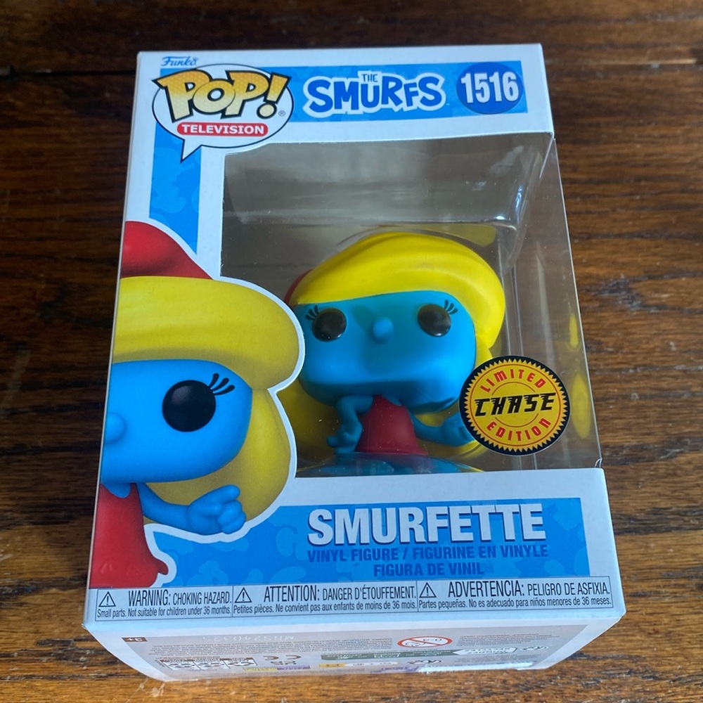 The Smurfs Smurfette Funko Pop Chase #1516